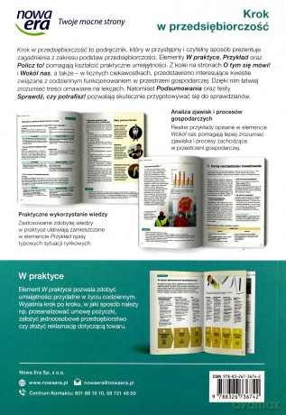 Przedsiębiorczość LO Krok w przedsiębiorczość Podręcznik [KSIĄŻKA]