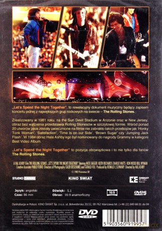 Let's Spend The Night Together [DVD]