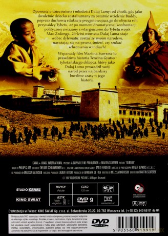 Kundun - Życie Dalaj Lamy [DVD]