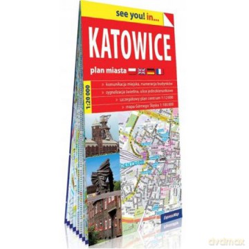 See you! in... Katowice 1:20 000 plan miasta