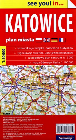 See you! in... Katowice 1:20 000 plan miasta
