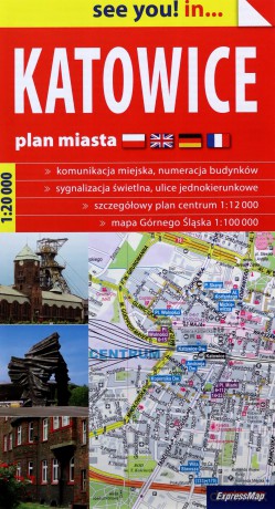 See you! in... Katowice 1:20 000 plan miasta