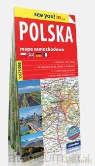 See you! in... Polska 1:675 000 mapa samochodowa