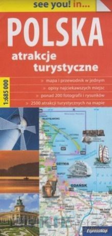 See you! in... Polska 1:685 000 mapa samochodowa