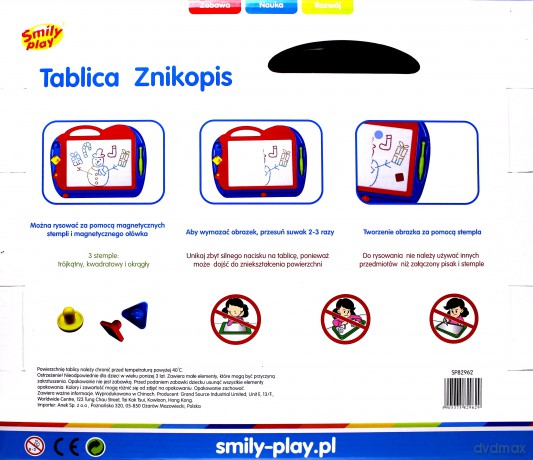 Tablica Znikopis + mała tablica