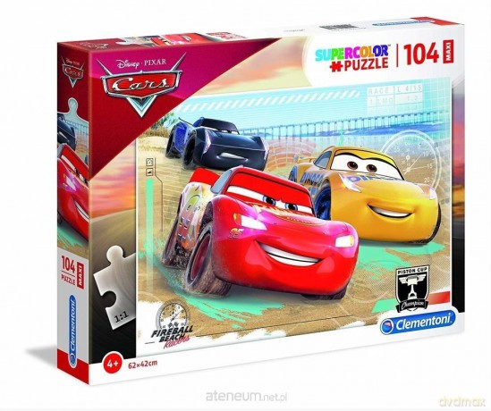 CLEMENTONI 104 el. Maxi Auta [PUZZLE]