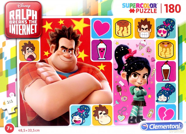 CLEMENTONI 180 el. Ralph breaks the internet [PUZZLE]