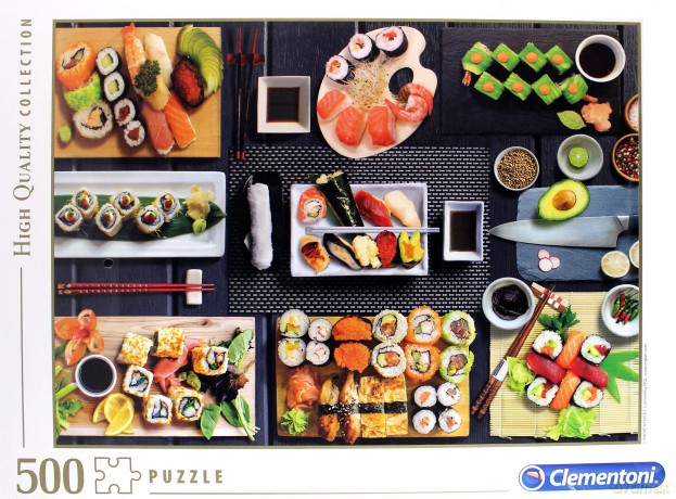 CLEMENTONI 500 el. HQC Sushi [PUZZLE]