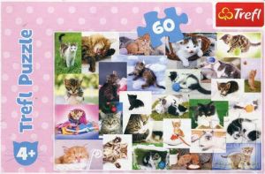 TREFL 60 el. Koci świat [PUZZLE]