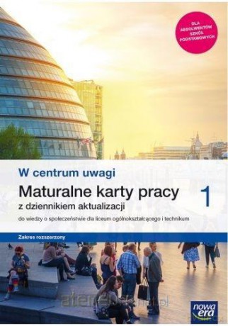 WOS LO 1 W centrum uwagi Karty pracy zakres rozszerzony - Katarzyna Panimasz [KSIĄŻKA]