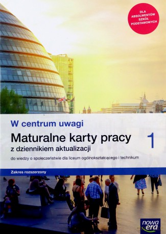 WOS LO 1 W centrum uwagi Karty pracy zakres rozszerzony - Katarzyna Panimasz [KSIĄŻKA]