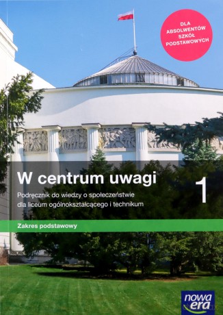WOS LO 1 W centrum uwagi zakres podstawowy - Arkadiusz Janicki, Justyna Kięczkowska, Mariusz Menz [KSIĄŻKA]
