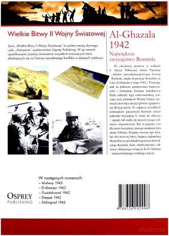 Wielkie Bitwy II Wojny Światowej 13: Al-Ghazala 1942. Największe zwycięstwo Rommla [książka]+[DVD]
