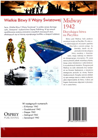 Wielkie Bitwy II Wojny Światowej 14: Midway 1942. Decydująca bitwa na Pacyfiku [książka]+[DVD]