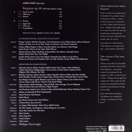 Faure: Requiem Herreweghe [Winyl]