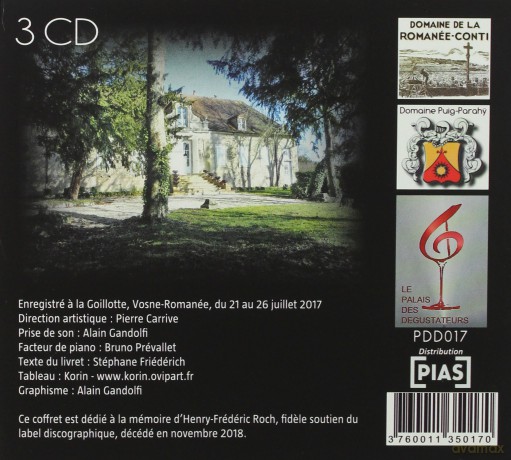 Bach: Six Partitas BWV 825 - 830 Levin  [3CD]
