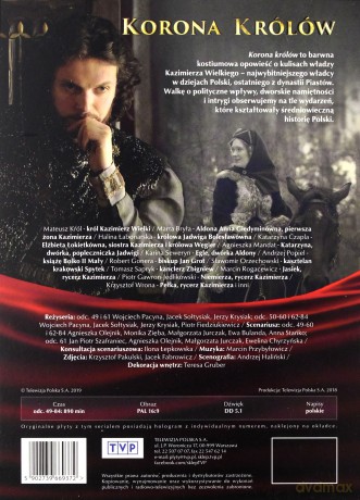 Korona królów Sezon 1 odc. 1-84 Pakiet [10DVD]