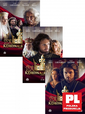 Korona królów Sezon 1 odc. 1-84 Pakiet [10DVD]