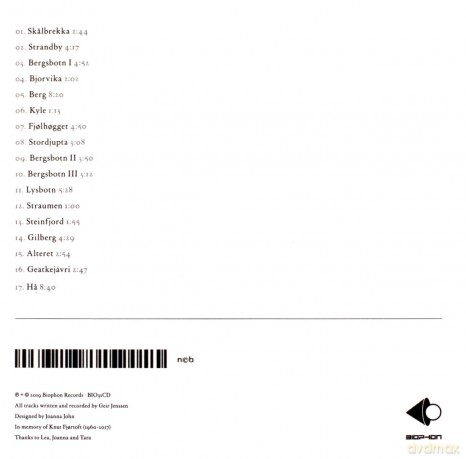 Biosphere: The Senja Recordings [CD]