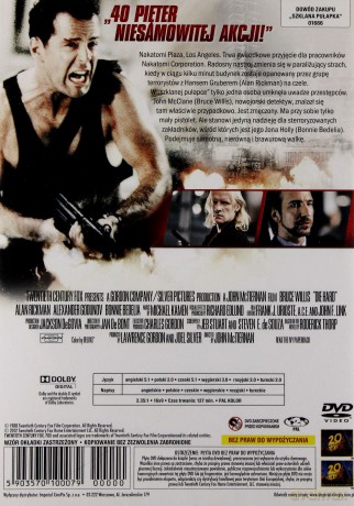 Szklana pułapka (polski lektor) [DVD]