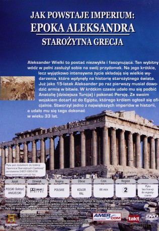 Tajemnice starożytnych cywilizacji 21: Grecja - okres hellenistyczny cz. 1 [DVD]+[książka]