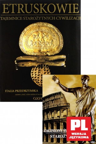 Tajemnice starożytnych cywilizacji 23: Italia Przedrzymska [DVD]+[książka]