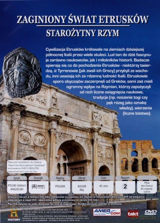 Tajemnice starożytnych cywilizacji 23: Italia Przedrzymska [DVD]+[książka]