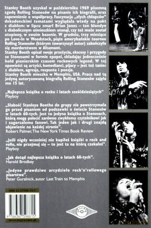 Rolling Stones. Prawdziwe przygody - Stanley Booth [książka]
