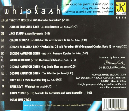 Whiplash [CD]