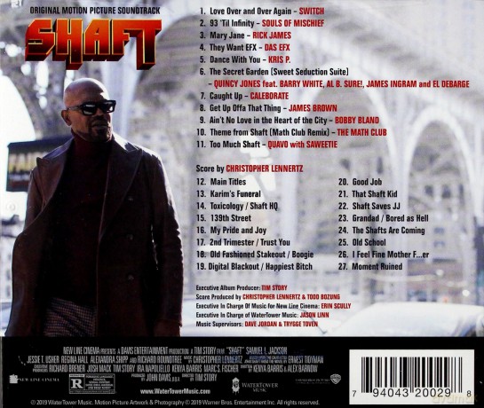 Shaft soundtrack (Christopher Lennertz) [CD]