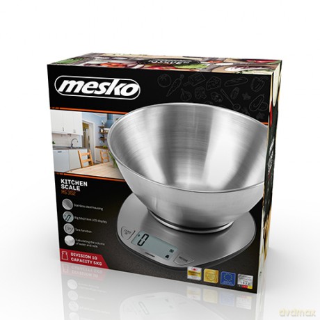 Waga kuchenna z misą Mesko MS 3152