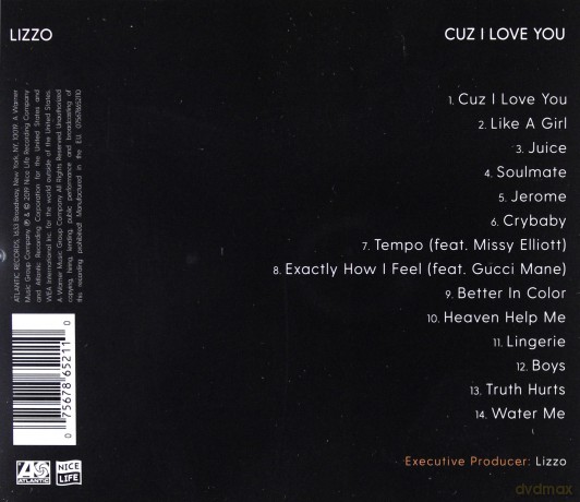 Lizzo: Cuz I Love You (Deluxe) [CD]