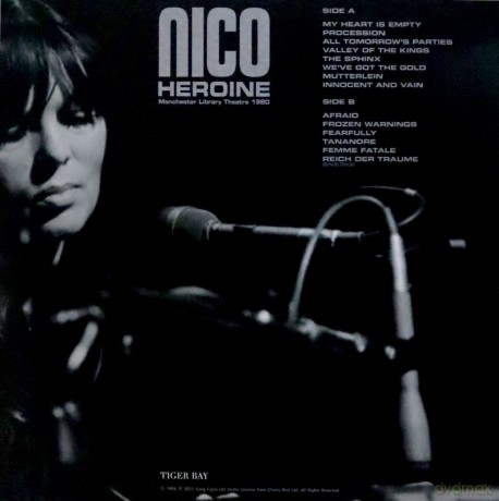 Nico: Heroine - Manchester Library Theatre 1980 (Clear) [Winyl]