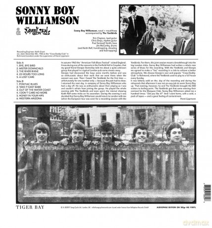 Yardbirds & Sonny Boy Williamson: Yardbirds with Sonny Boy Williamson (Clear) [Winyl]
