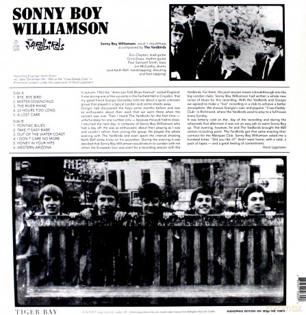 Yardbirds & Sonny Boy Williamson: Yardbirds with Sonny Boy Williamson (Clear) [Winyl]
