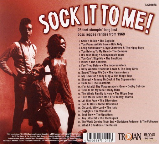 Sock It To Me: Boss Reggae Rarities In The Spirit Of '69 [CD]