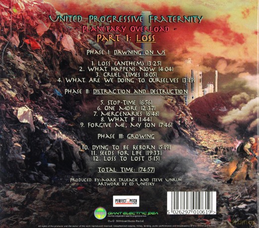United Progressive Fraternity: Planetary Overload [2CD]