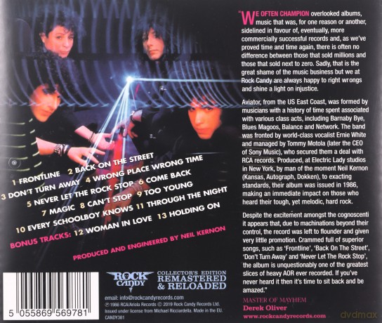 Aviator: Aviator [CD]