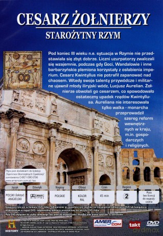 Tajemnice starożytnych cywilizacji 28: Rzym - Okres Cesarstwa cz. 2 [DVD]+[książka]