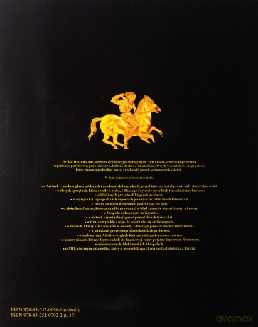 Tajemnice starożytnych cywilizacji 37: Scytowie, Hunowie, Mongołowie  [DVD]+[KSIĄŻKA]