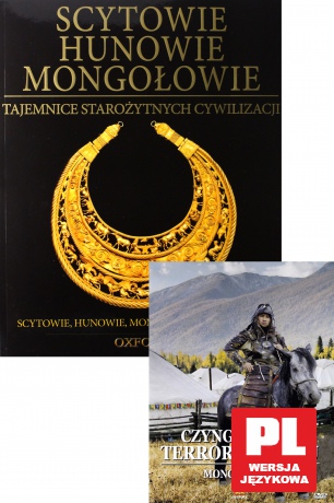Tajemnice starożytnych cywilizacji 37: Scytowie, Hunowie, Mongołowie  [DVD]+[KSIĄŻKA]