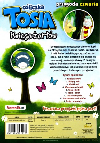 Ośliczka Tosia - Księga żartów [DVD]