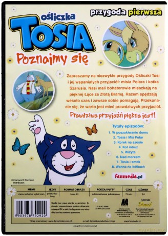 Ośliczka Tosia - Poznajmy się [DVD]