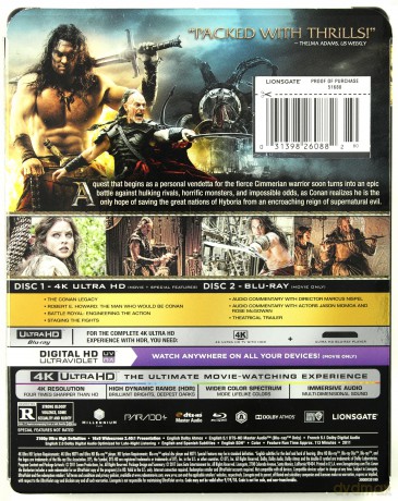 Conan the Barbarian (Barbarzyńca) [Blu-Ray 4K]+[Blu-Ray]