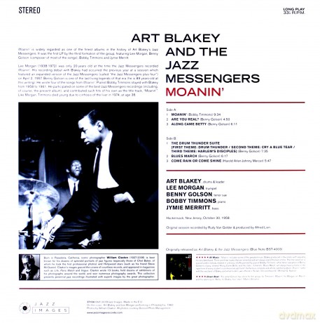 Art Blakey And The Jazz Messengers: Moanin' [Winyl]