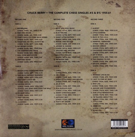 Chuck Berry: The Complete Chess Singles As And Bs 1955-61 [3xWinyl]
