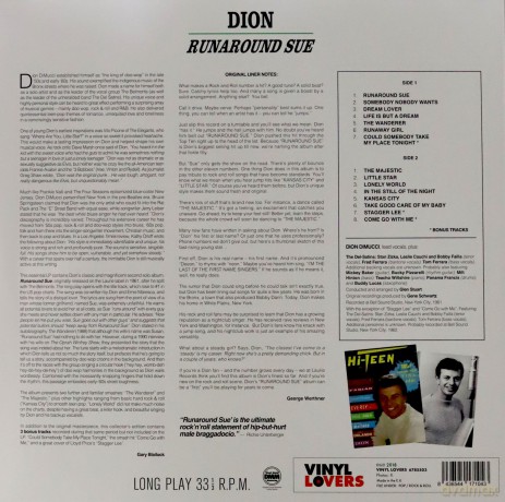 Dion: Runaround Sue [Winyl]