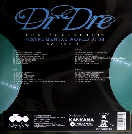 Dr. Dre: Instrumental World - Vol 38 - Vol 2 [2xWinyl]