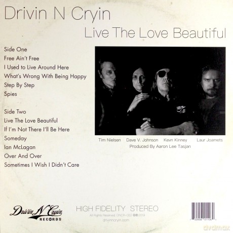 Drivin N Cryin: Live The Love Beautiful (Clear) [Winyl]