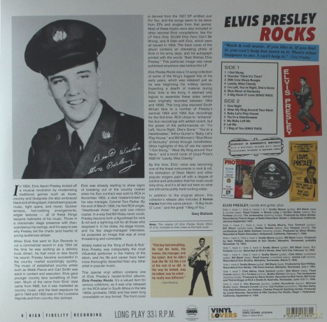 Elvis Presley: Rocks [Winyl]